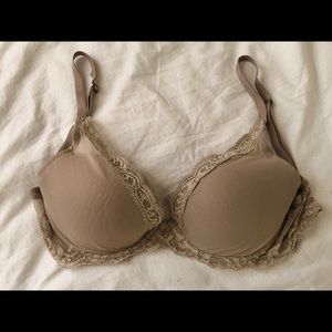 Natori Feathers Plunge Bra (Nude)